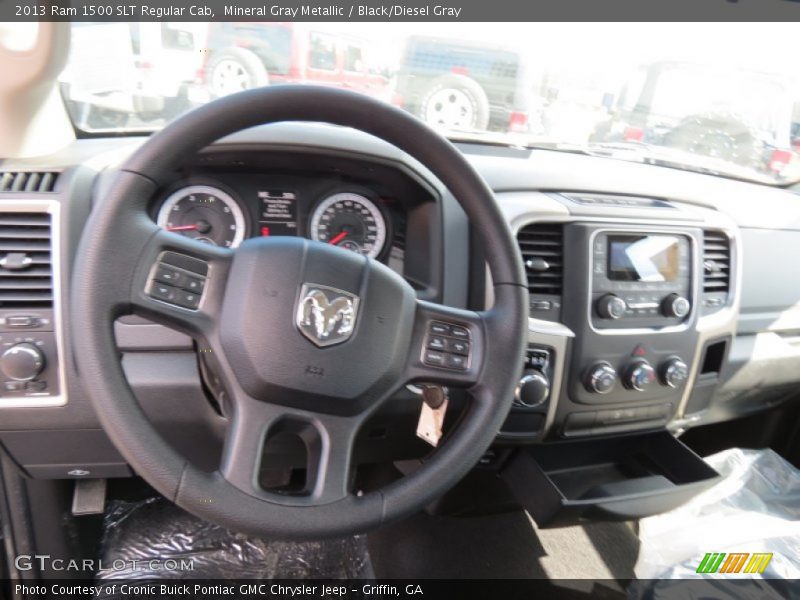 Dashboard of 2013 1500 SLT Regular Cab