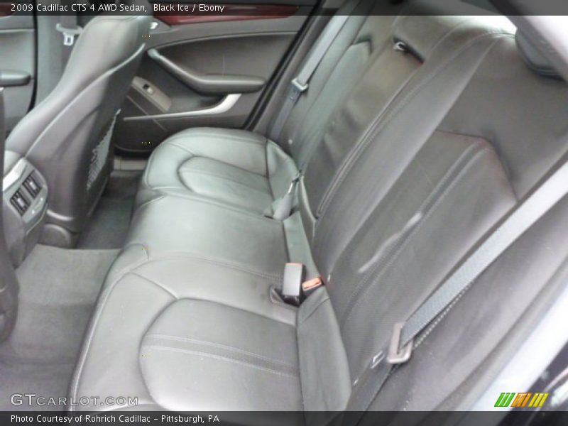Black Ice / Ebony 2009 Cadillac CTS 4 AWD Sedan