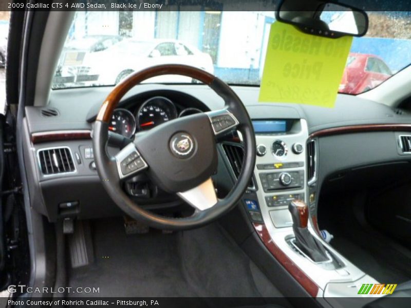Black Ice / Ebony 2009 Cadillac CTS 4 AWD Sedan
