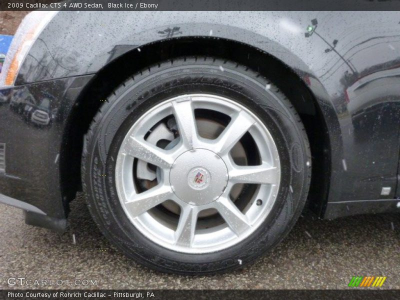 Black Ice / Ebony 2009 Cadillac CTS 4 AWD Sedan