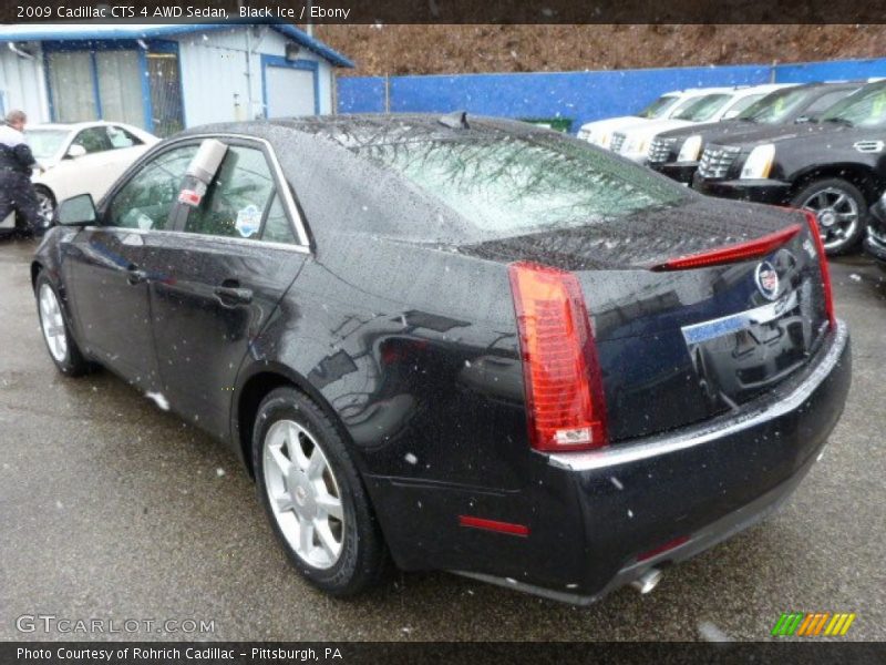 Black Ice / Ebony 2009 Cadillac CTS 4 AWD Sedan