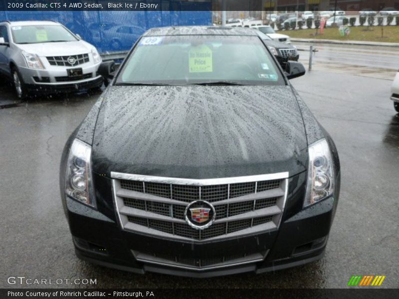 Black Ice / Ebony 2009 Cadillac CTS 4 AWD Sedan