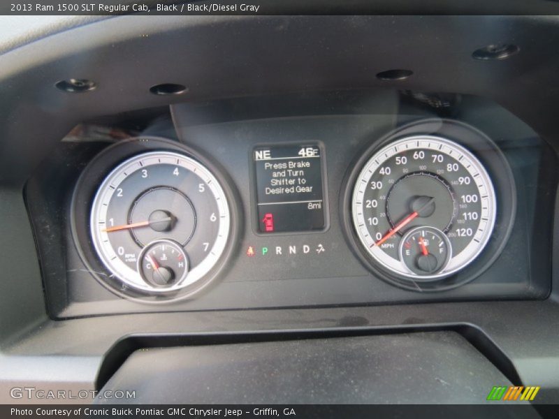  2013 1500 SLT Regular Cab SLT Regular Cab Gauges