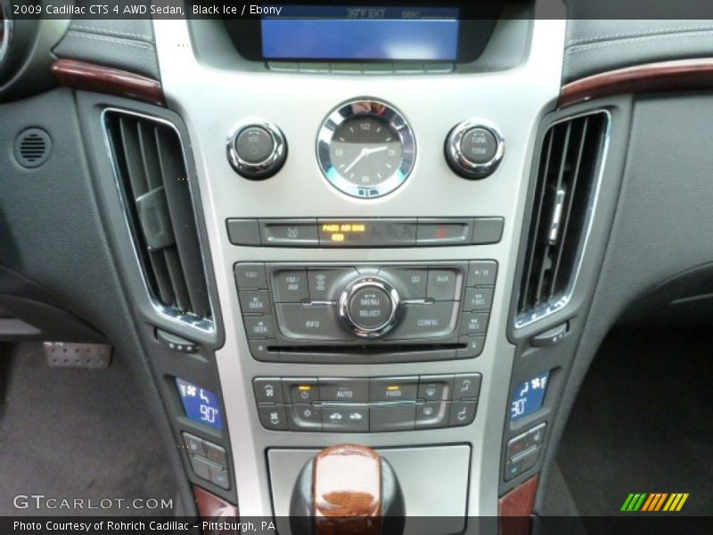 Black Ice / Ebony 2009 Cadillac CTS 4 AWD Sedan
