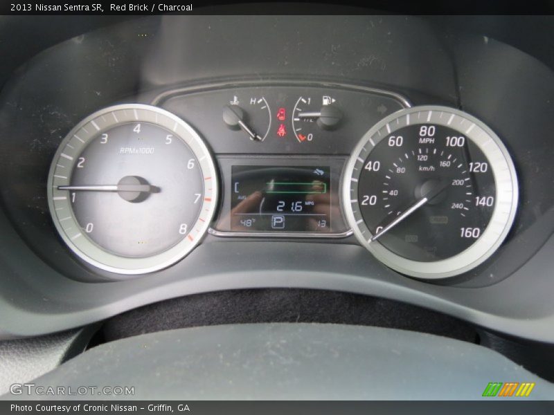  2013 Sentra SR SR Gauges