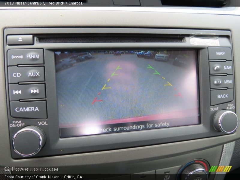 Red Brick / Charcoal 2013 Nissan Sentra SR