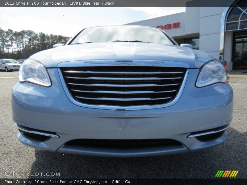 Crystal Blue Pearl / Black 2013 Chrysler 200 Touring Sedan