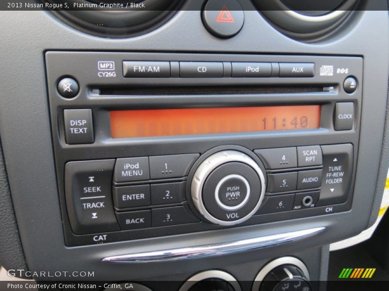 Platinum Graphite / Black 2013 Nissan Rogue S