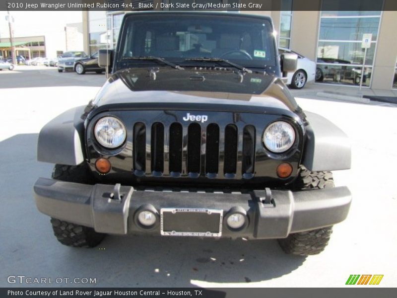 Black / Dark Slate Gray/Medium Slate Gray 2010 Jeep Wrangler Unlimited Rubicon 4x4