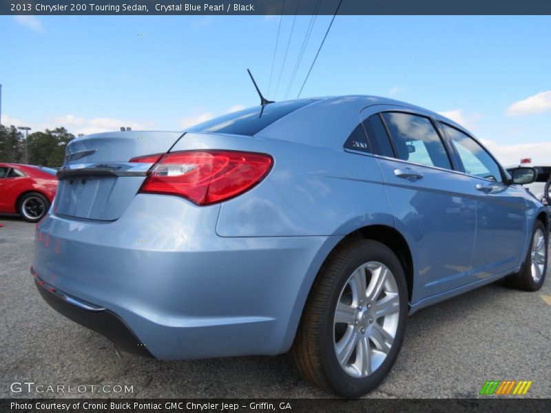 Crystal Blue Pearl / Black 2013 Chrysler 200 Touring Sedan