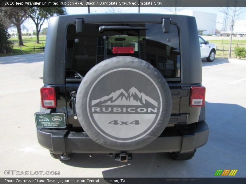 Black / Dark Slate Gray/Medium Slate Gray 2010 Jeep Wrangler Unlimited Rubicon 4x4