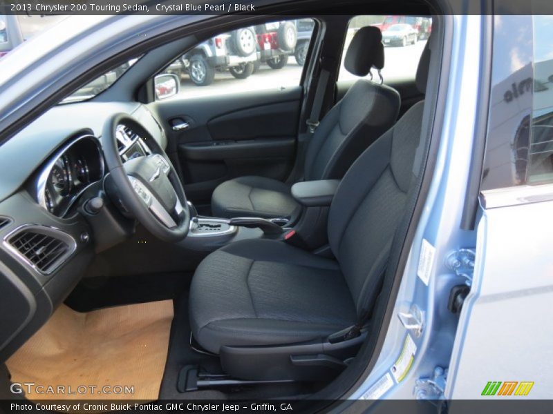 Crystal Blue Pearl / Black 2013 Chrysler 200 Touring Sedan