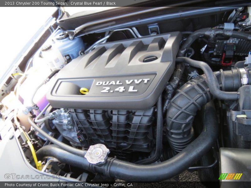 Crystal Blue Pearl / Black 2013 Chrysler 200 Touring Sedan