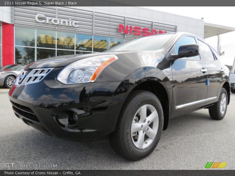 Super Black / Black 2013 Nissan Rogue S