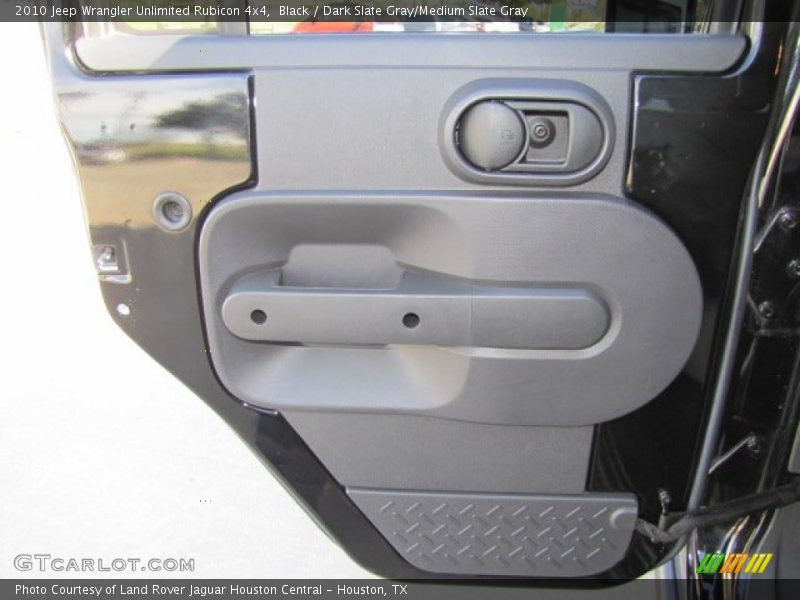 Black / Dark Slate Gray/Medium Slate Gray 2010 Jeep Wrangler Unlimited Rubicon 4x4