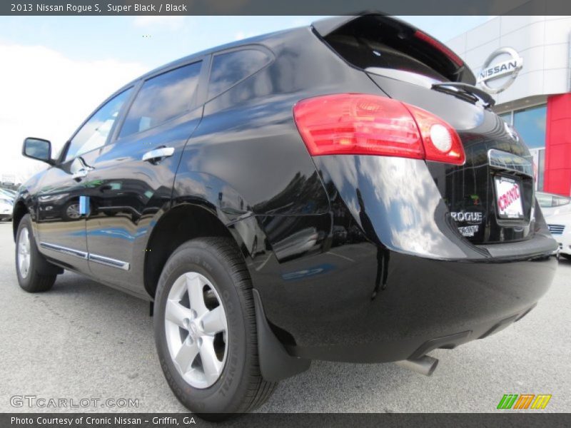 Super Black / Black 2013 Nissan Rogue S