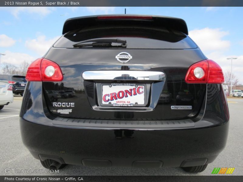 Super Black / Black 2013 Nissan Rogue S