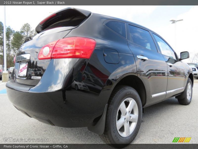 Super Black / Black 2013 Nissan Rogue S
