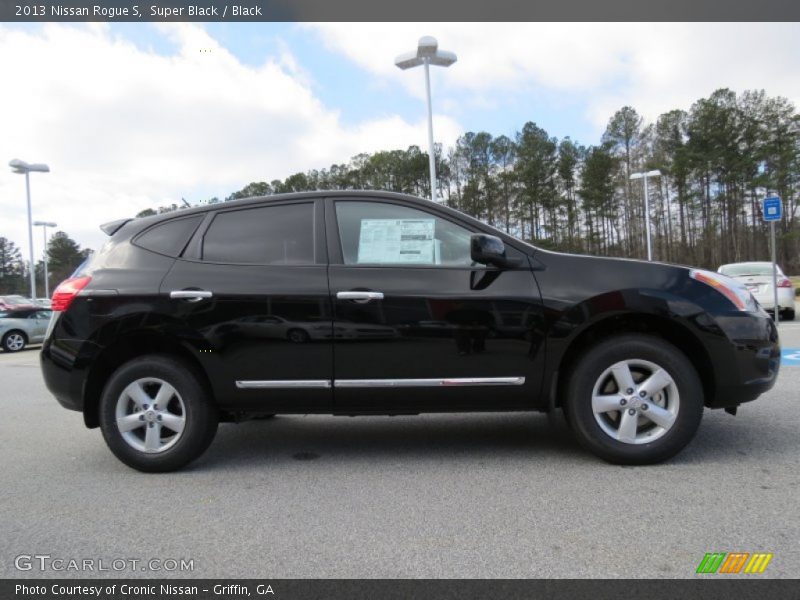 Super Black / Black 2013 Nissan Rogue S