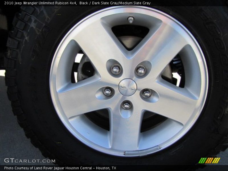 Black / Dark Slate Gray/Medium Slate Gray 2010 Jeep Wrangler Unlimited Rubicon 4x4