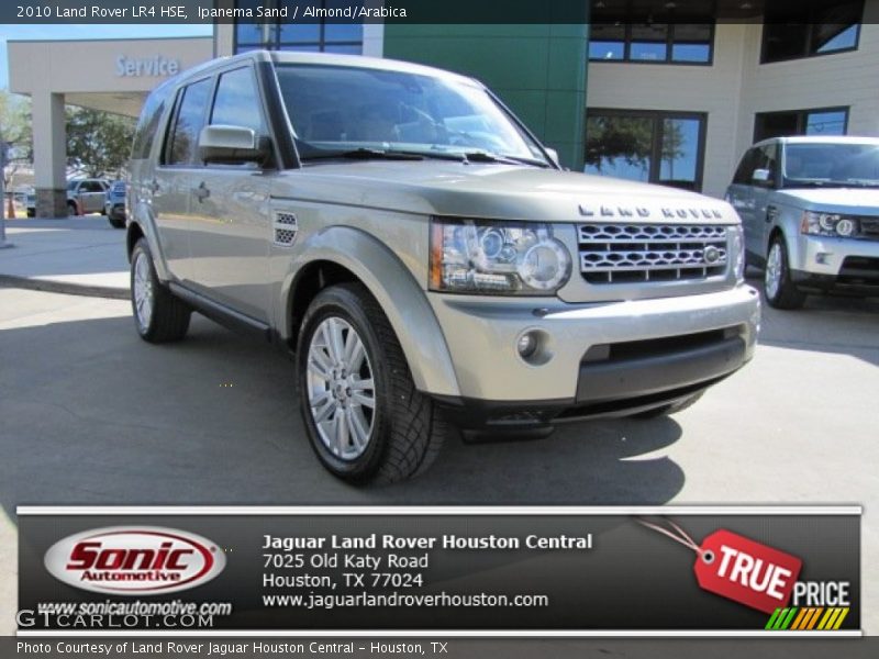 Ipanema Sand / Almond/Arabica 2010 Land Rover LR4 HSE