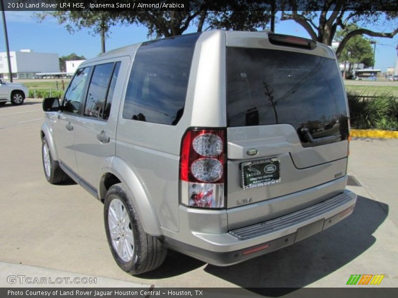 Ipanema Sand / Almond/Arabica 2010 Land Rover LR4 HSE