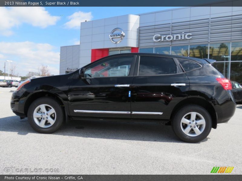 Super Black / Black 2013 Nissan Rogue S