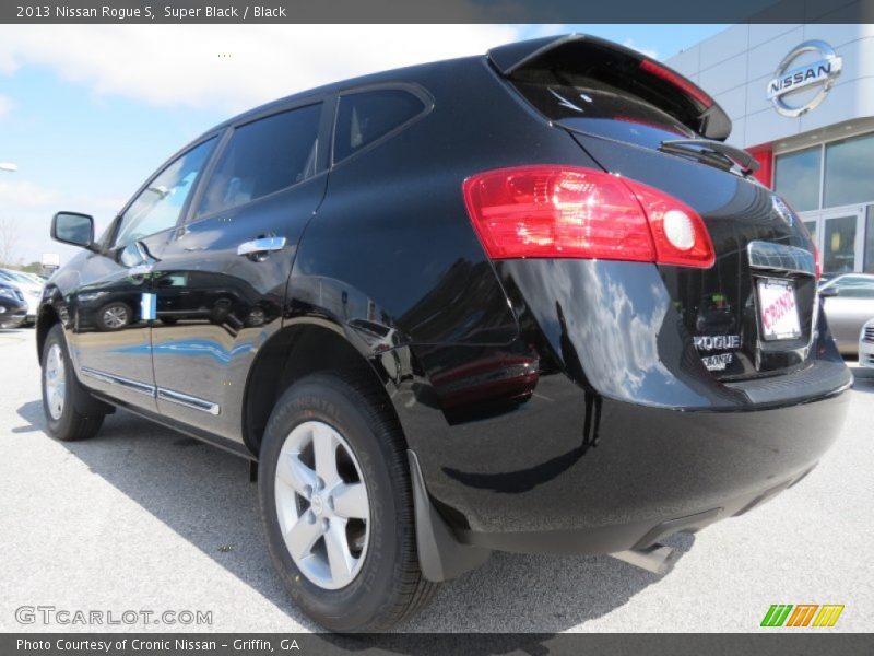 Super Black / Black 2013 Nissan Rogue S