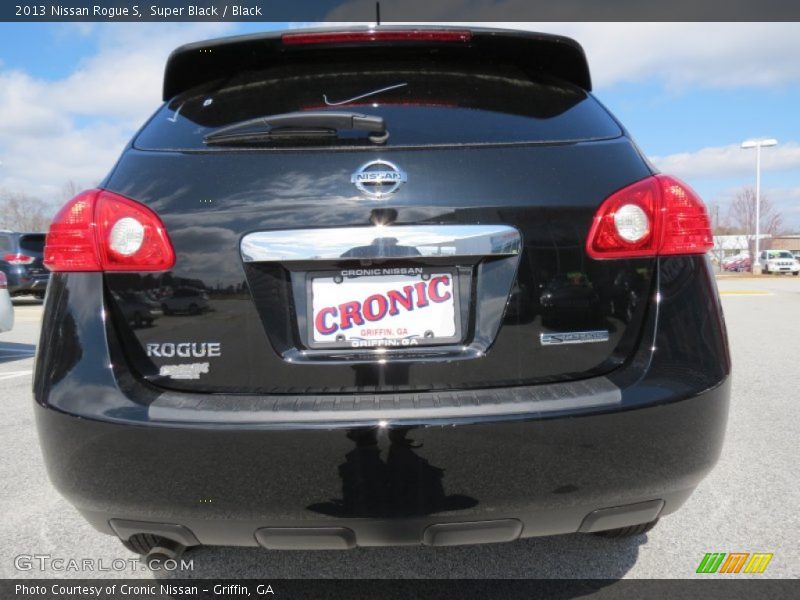 Super Black / Black 2013 Nissan Rogue S