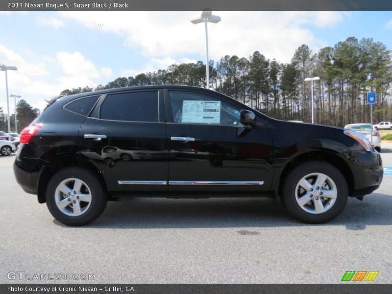 Super Black / Black 2013 Nissan Rogue S