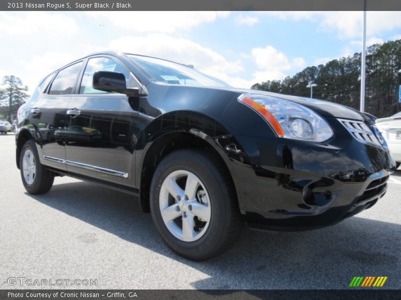 Super Black / Black 2013 Nissan Rogue S