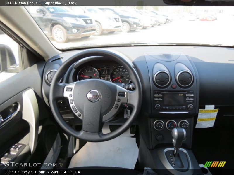 Super Black / Black 2013 Nissan Rogue S