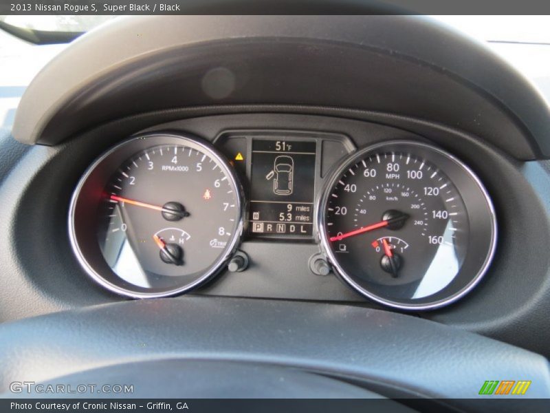 Super Black / Black 2013 Nissan Rogue S