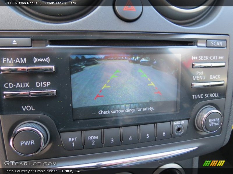Super Black / Black 2013 Nissan Rogue S
