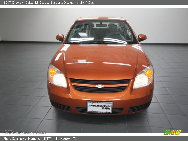 Sunburst Orange Metallic / Gray 2007 Chevrolet Cobalt LT Coupe