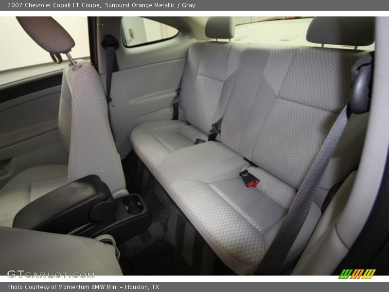 Sunburst Orange Metallic / Gray 2007 Chevrolet Cobalt LT Coupe