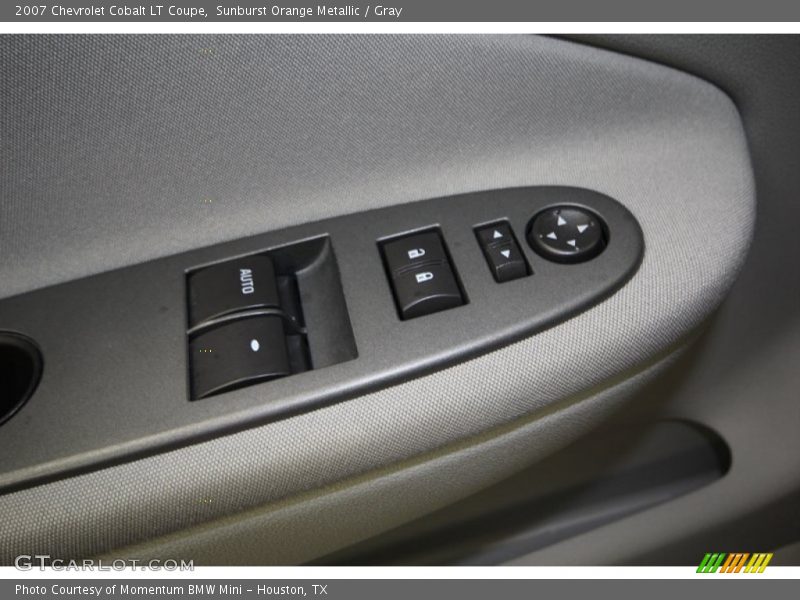 Sunburst Orange Metallic / Gray 2007 Chevrolet Cobalt LT Coupe