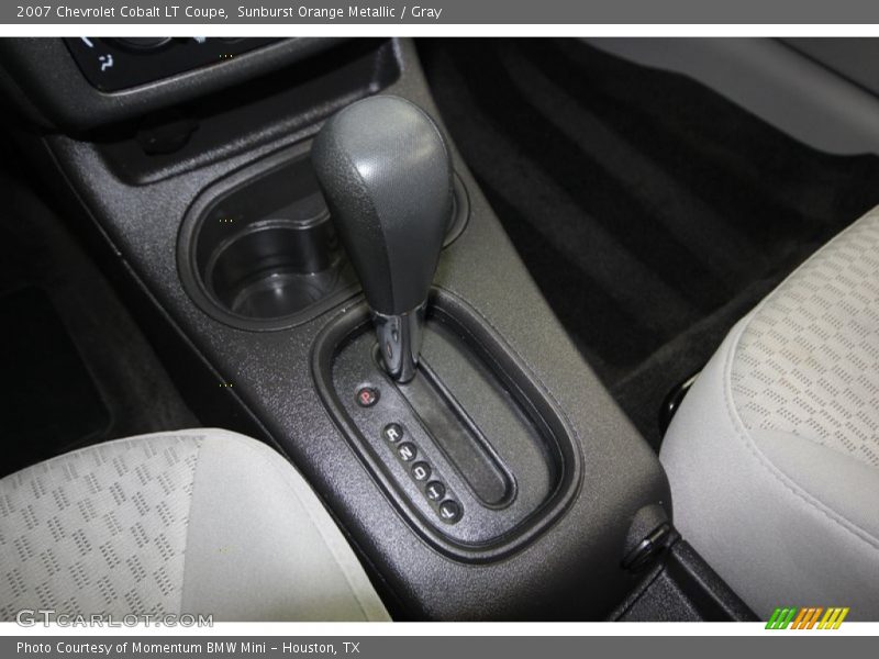 Sunburst Orange Metallic / Gray 2007 Chevrolet Cobalt LT Coupe