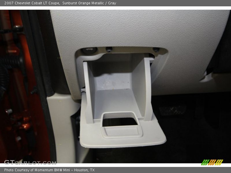 Sunburst Orange Metallic / Gray 2007 Chevrolet Cobalt LT Coupe