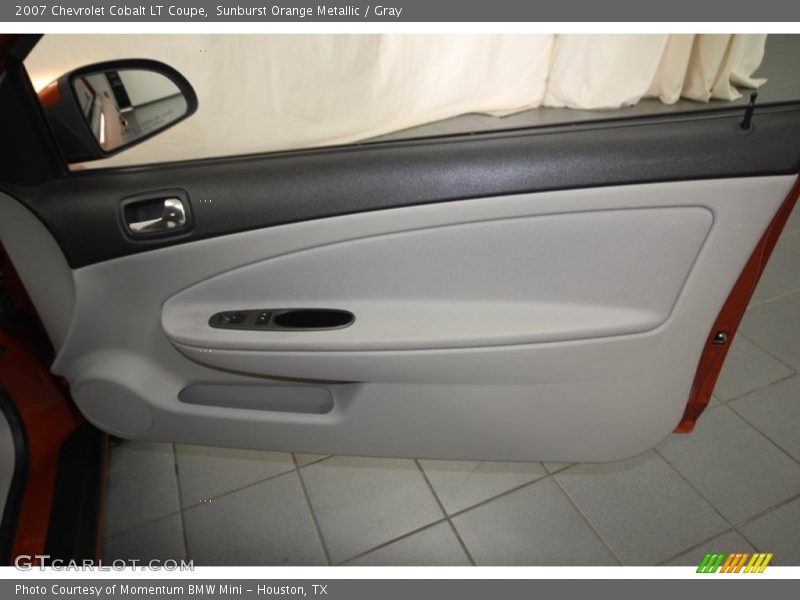 Sunburst Orange Metallic / Gray 2007 Chevrolet Cobalt LT Coupe