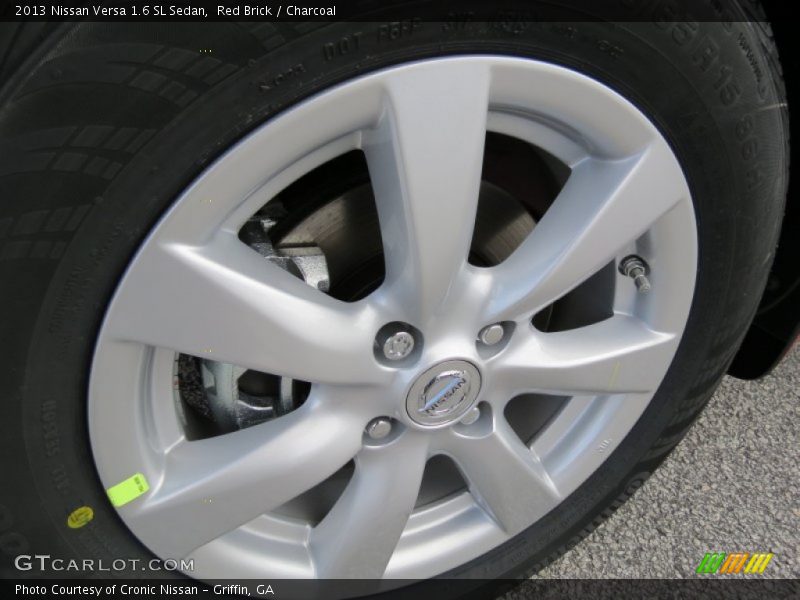 Red Brick / Charcoal 2013 Nissan Versa 1.6 SL Sedan
