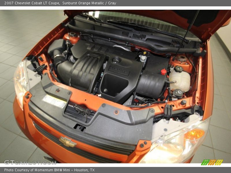 Sunburst Orange Metallic / Gray 2007 Chevrolet Cobalt LT Coupe