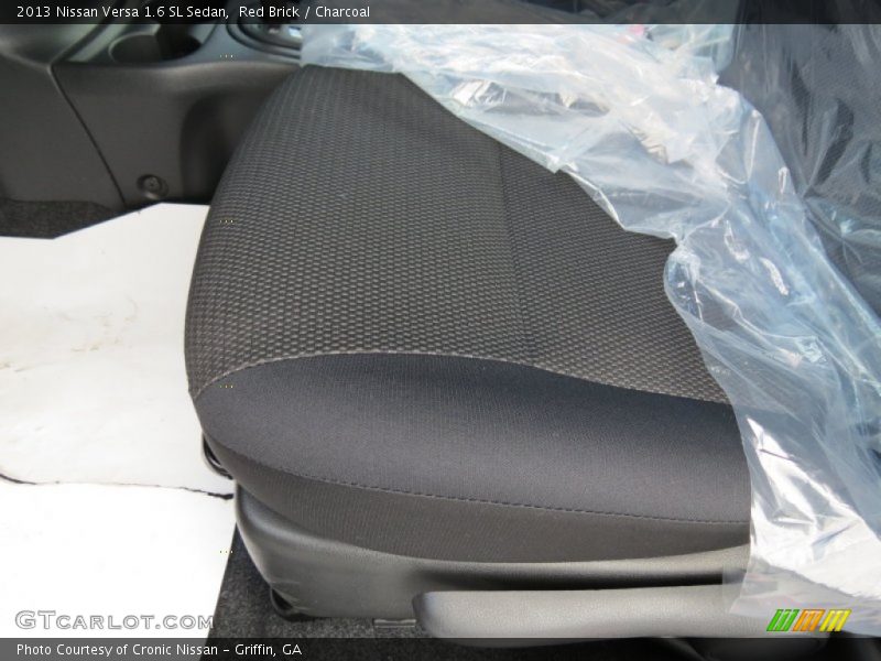 Red Brick / Charcoal 2013 Nissan Versa 1.6 SL Sedan
