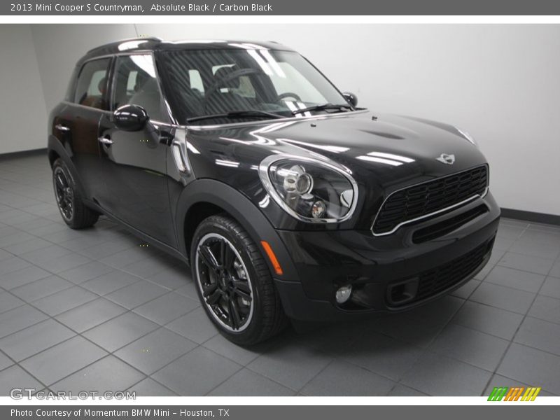 Absolute Black / Carbon Black 2013 Mini Cooper S Countryman