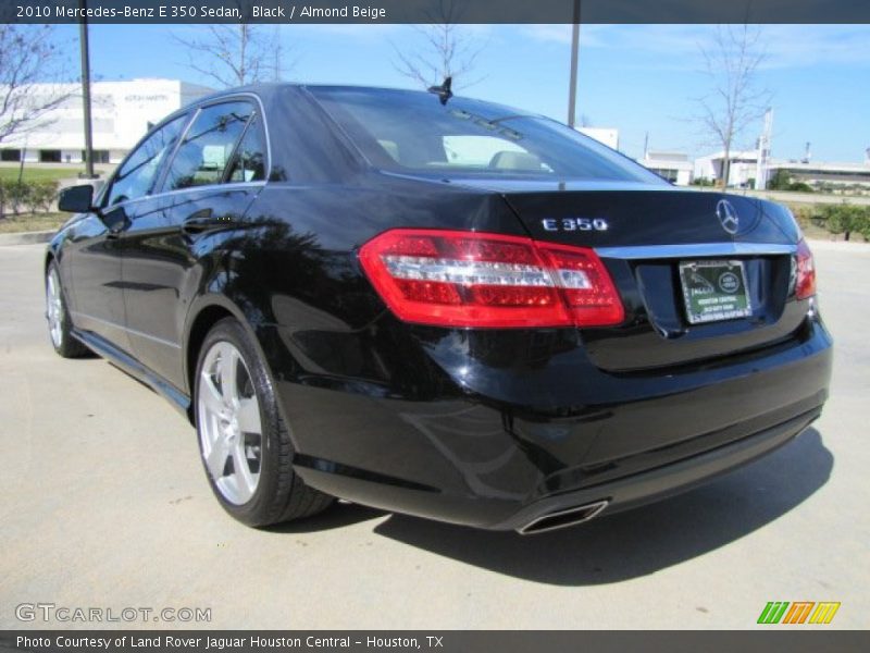 Black / Almond Beige 2010 Mercedes-Benz E 350 Sedan
