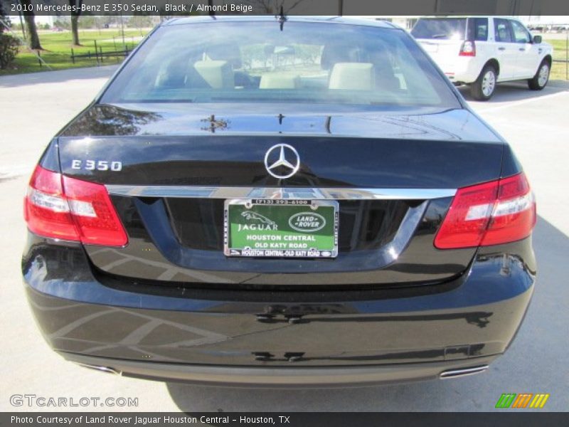 Black / Almond Beige 2010 Mercedes-Benz E 350 Sedan