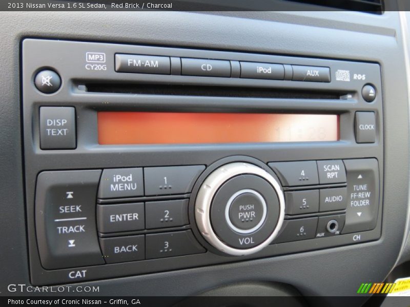 Red Brick / Charcoal 2013 Nissan Versa 1.6 SL Sedan