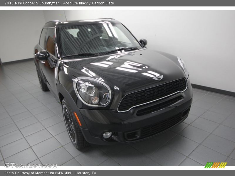 Absolute Black / Carbon Black 2013 Mini Cooper S Countryman