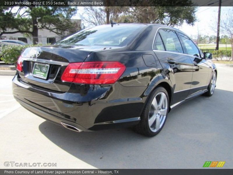 Black / Almond Beige 2010 Mercedes-Benz E 350 Sedan