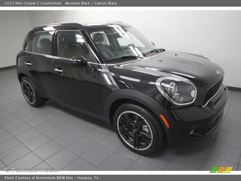 Absolute Black / Carbon Black 2013 Mini Cooper S Countryman